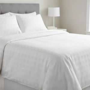 Split Box White 300 TC 100% Cotton Be...