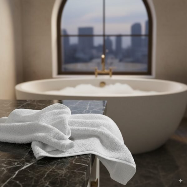 Face Towel - White
