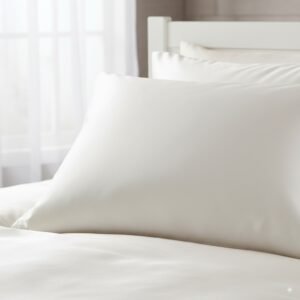 Plain Satin White 400 TC 100% Cotton ...