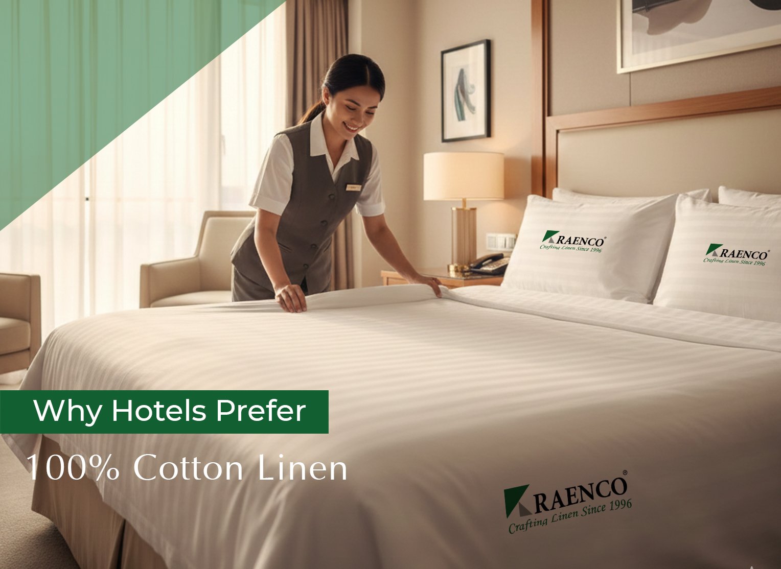 Read more about the article Why Hotels Prefer 100% Cotton Linen